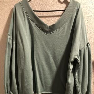 Cropped forever 21 sweater.